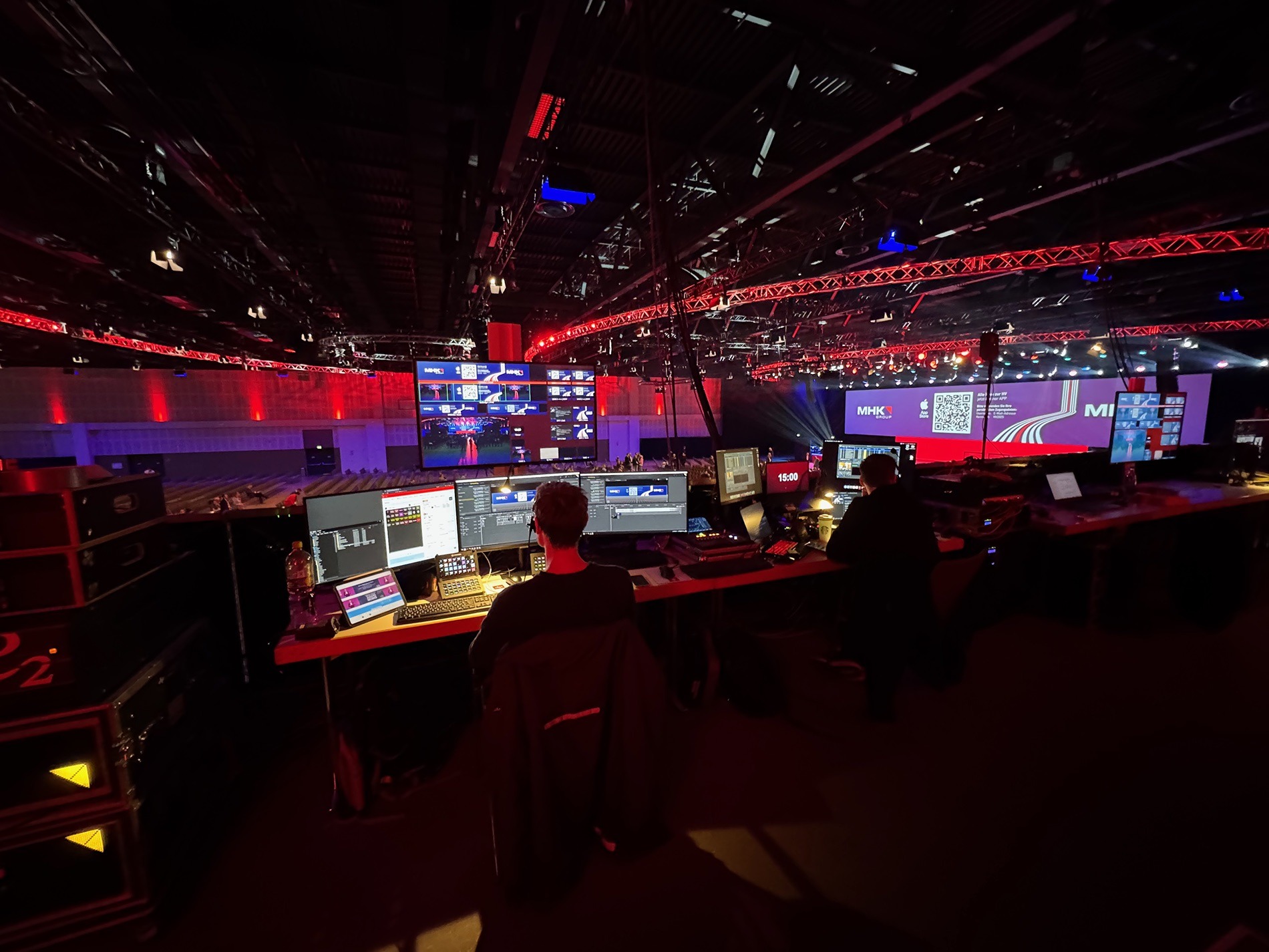 MHK Hauptversammlung – Bühneninszenierung und Screen-Management